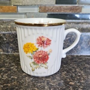 Original Bohemia Month Mug November Chrysanthemum